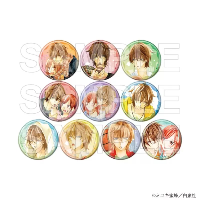 【A3】缶バッジ「なまいきざかり。」01/ブラインド(全10種) 1BOX入数：10