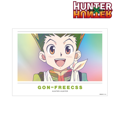【アルマビアンカ】HUNTER×HUNTER ゴン Ani-Art clear label 第2弾 A3マット加工ポスター