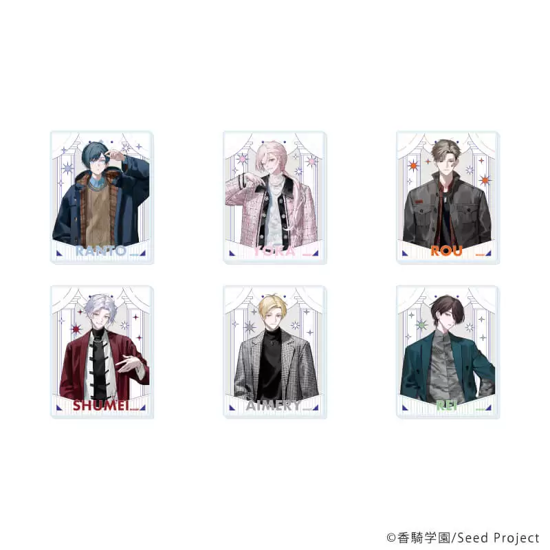 【A3】アクリルカード「BOYS be MAID！～御曹司メイドボーイ部の日日～」01/ブラインド(全6種)(公式イラスト) 1BOX入数：6