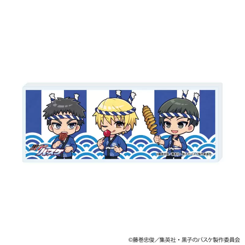 【A3】コレクションボトル「黒子のバスケ」26/海常 祭りver.(ミニキャライラスト)