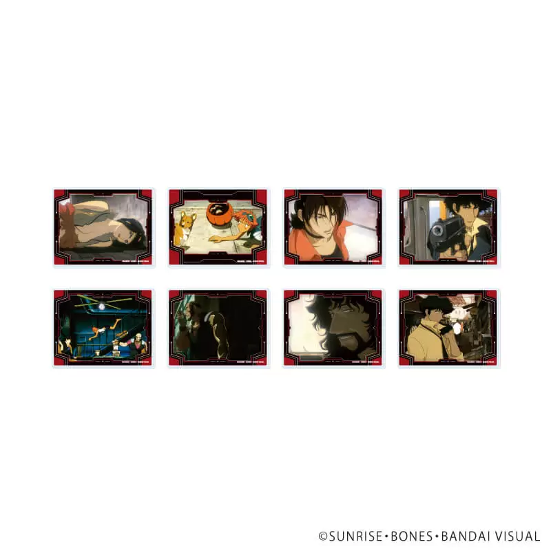 【A3】アクリルカード「COWBOY BEBOP 天国の扉」01/トレーディング(全8種)(場面写イラスト) 1BOX入数：8