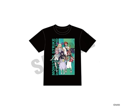 【KADOKAWA】モンスターストライク Tシャツ 富士急ハイランドver. 黒