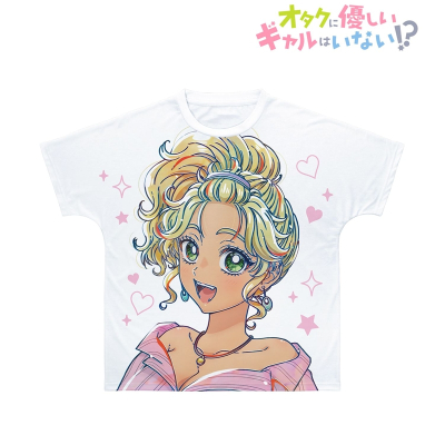 【アルマビアンカ】アニメ「オタクに優しいギャルはいない！？」 伊地知 琴子 Ani-Art フルグラフィックTシャツユニセックス(サイズ/XXXL)