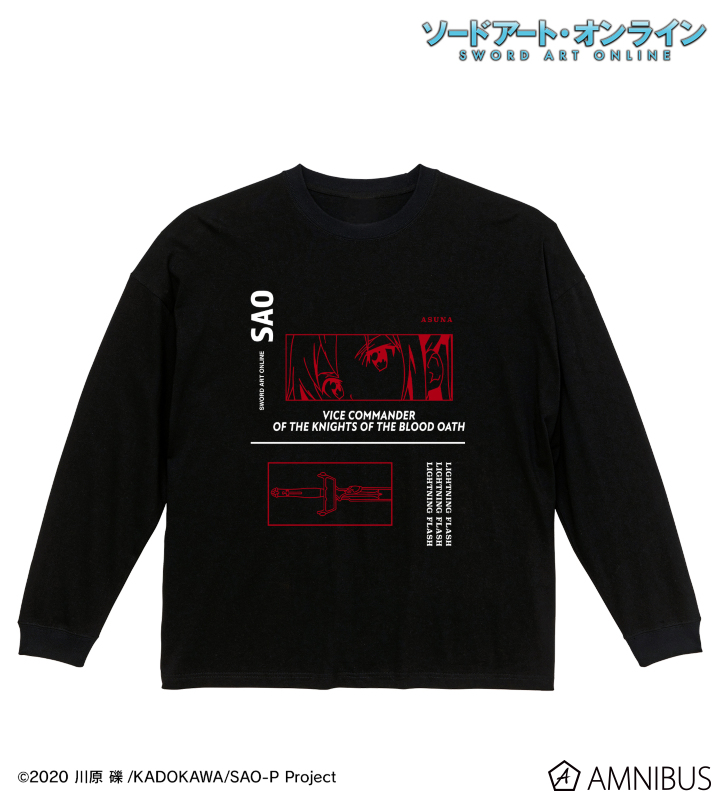 【アルマビアンカ】ソードアート・オンライン アスナ BIGシルエットロングTシャツユニセックス(サイズ/XL)