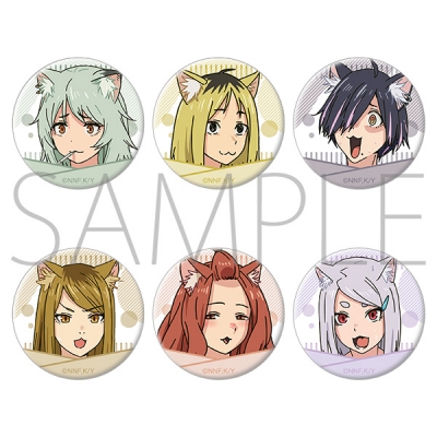 【ムービック】ヤニねこ キャラバッジコレクション 1BOX入数：6