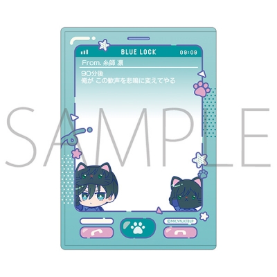 【ムービック】ブルーロック2期 withCAT illustration Ver. 硬質カードケース/糸師 凛