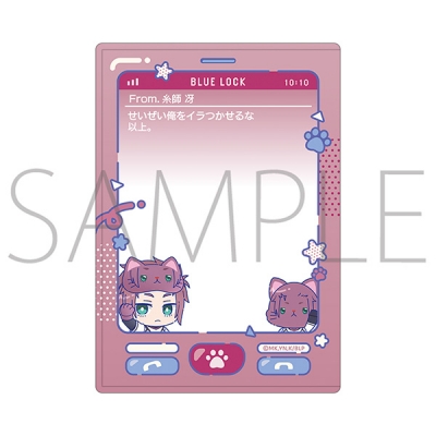【ムービック】ブルーロック2期 withCAT illustration Ver. 硬質カードケース/糸師 冴