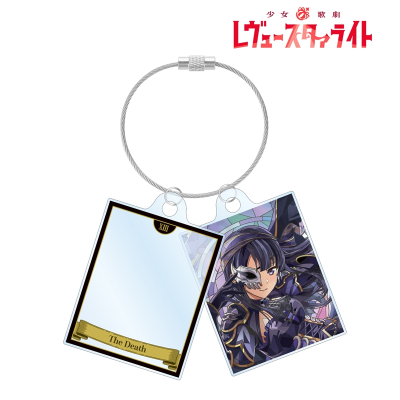 【アルマビアンカ】少女☆歌劇 レヴュースタァライト 巴 珠緒 Aure Glass 2連ワイヤーアクリルキーホルダー