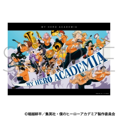 【ムービック】僕のヒーローアカデミア A3クリアポスター/B