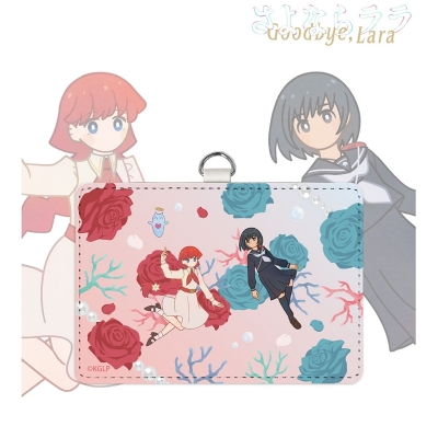 【アルマビアンカ】TVアニメ「さよならララ」 ララ＆大津茉里 Botania ネックストラップ付き2ポケットパスケース