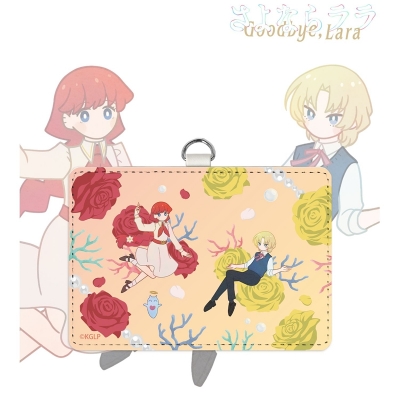 【アルマビアンカ】TVアニメ「さよならララ」 ララ＆秋月ルカ Botania ネックストラップ付き2ポケットパスケース