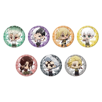 【GRANUP】Dr.STONE ちびっつ！ バーベキュー 缶バッジ 全7種 1BOX入数：7