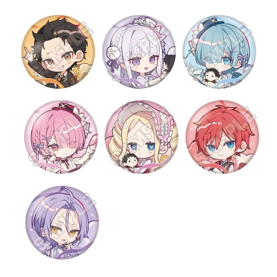 【GRANUP】Re：ゼロから始める異世界生活 ギフトボックス 缶バッジ 全7種 1BOX入数：7