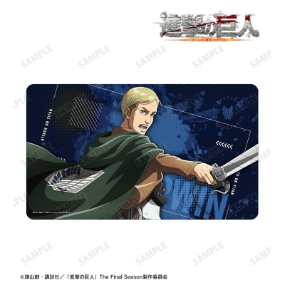 【アルマビアンカ】TVアニメ『進撃の巨人』 描き下ろし エルヴィン 戦う背中ver. 第2弾 マルチデスクマット