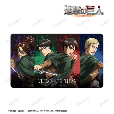 【アルマビアンカ】TVアニメ『進撃の巨人』 描き下ろし 集合 戦う背中ver. 第2弾 マルチデスクマット