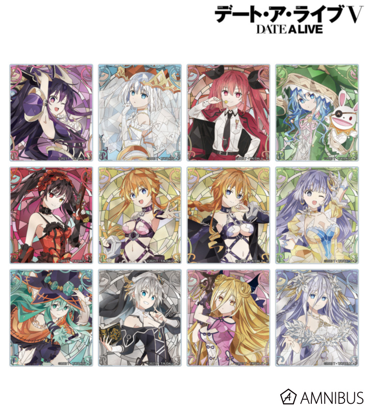 【アルマビアンカ】アニメ「デート・ア・ライブV」 トレーディング Aure Glass アクリルカード 1BOX入数：12