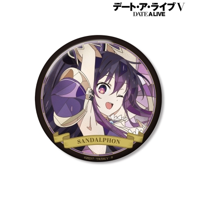 【アルマビアンカ】アニメ「デート・ア・ライブV」 夜刀神十香 Aure Glass 100mm缶バッジ