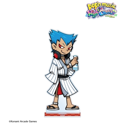【アルマビアンカ】pop'n music High☆Cheers！！ 描き下ろし 六 夏祭りver. 特大アクリルスタンド