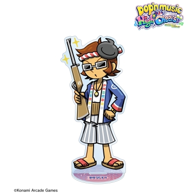 【アルマビアンカ】pop'n music High☆Cheers！！ 描き下ろし MZD 夏祭りver. BIGアクリルスタンド