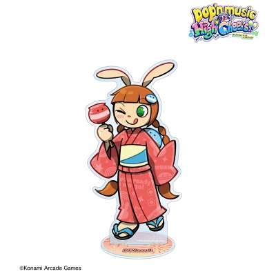 【アルマビアンカ】pop'n music High☆Cheers！！ 描き下ろし ミミ 夏祭りver. BIGアクリルスタンド