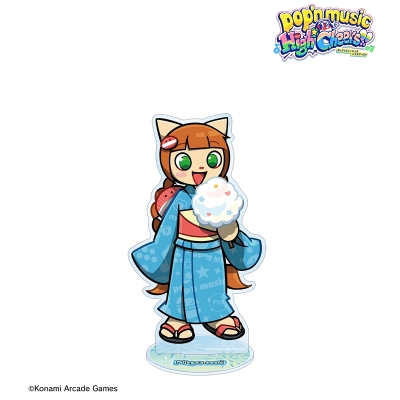 【アルマビアンカ】pop'n music High☆Cheers！！ 描き下ろし ニャミ 夏祭りver. BIGアクリルスタンド