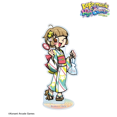 【アルマビアンカ】pop'n music High☆Cheers！！ 描き下ろし かおりん 夏祭りver. BIGアクリルスタンド