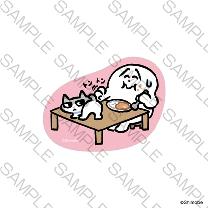 【KADOKAWA】「ねことしもべ」ステッカー かげまるとしもべ ＜描きおろし＞