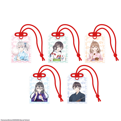 【KADOKAWA】「時々ボソッとロシア語でデレる隣のアーリャさん」トレーディングお守り風アクリルキーホルダー 浴衣ver. 1BOX入数：5