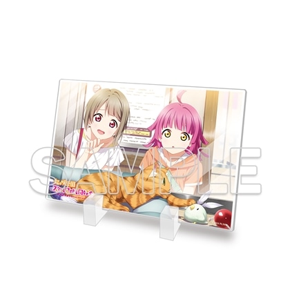 【KADOKAWA】『ラブライブ！虹ヶ咲学園スクールアイドル同好会』ミニアクリルプレート かすみ＆璃奈