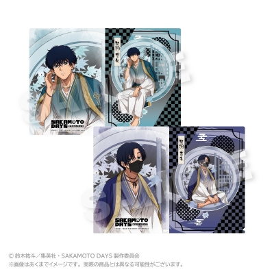 【ステラノーツ】SAKAMOTO DAYS クリアファイルセット 丸窓ver. 勢羽 夏生 ＆ 勢羽 真冬