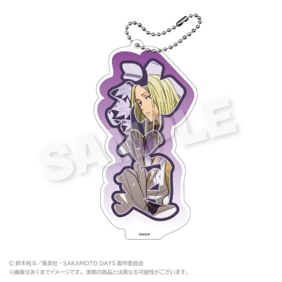 【ステラノーツ】SAKAMOTO DAYS BIGアクリルネームキーホルダー 丸窓ver. 神々廻