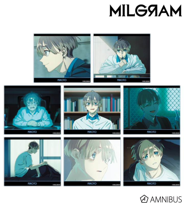 【アルマビアンカ】MILGRAM -ミルグラム- トレーディング MV アクリルカード ミコト『レクイエム』 1BOX入数：8