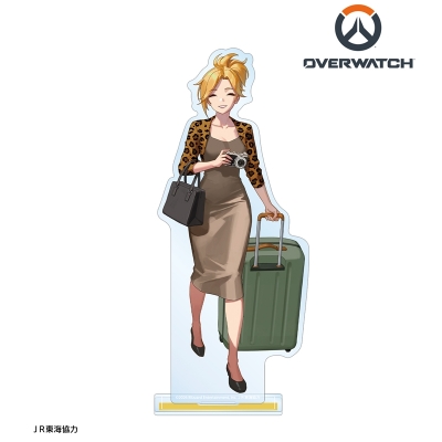 【アルマビアンカ】オーバーウォッチ 描き下ろし マーシー 旅行ver. BIGアクリルスタンド