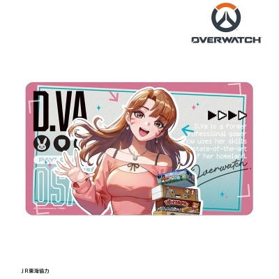 【アルマビアンカ】オーバーウォッチ 描き下ろし D.Va 旅行ver. マルチデスクマット