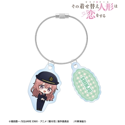 【アルマビアンカ】TVアニメ「その着せ替え人形は恋をする」Season 2 乾 心寿 ちびキャラ 駅員ver. 2連ワイヤーアクリルキーホルダー