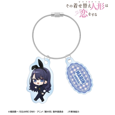 【アルマビアンカ】TVアニメ「その着せ替え人形は恋をする」Season 2 海夢(ありさ) ちびキャラ 駅員ver. 2連ワイヤーアクリルキーホルダー