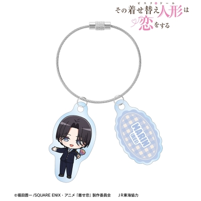 【アルマビアンカ】TVアニメ「その着せ替え人形は恋をする」Season 2 海夢(麗) ちびキャラ 駅員ver. 2連ワイヤーアクリルキーホルダー