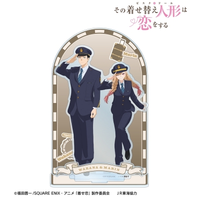 【アルマビアンカ】TVアニメ「その着せ替え人形は恋をする」Season 2 描き下ろし 喜多川 海夢＆五条 新菜 駅員ver. アクリルジオラマスタンド