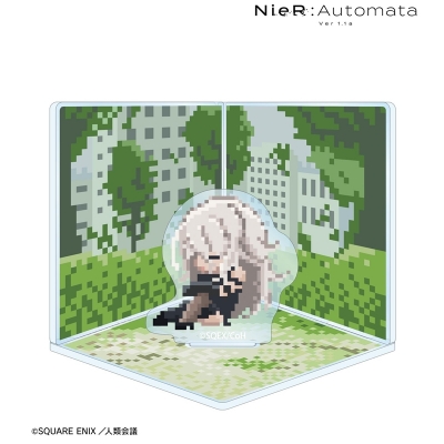 【アルマビアンカ】アニメ「NieR：Automata Ver1.1a」 A2 DOT DOT キューブ型ジオラマ風アクリルスタンド