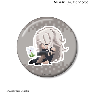 【アルマビアンカ】アニメ「NieR：Automata Ver1.1a」 A2 DOT DOT 100mm缶バッジ ver.B