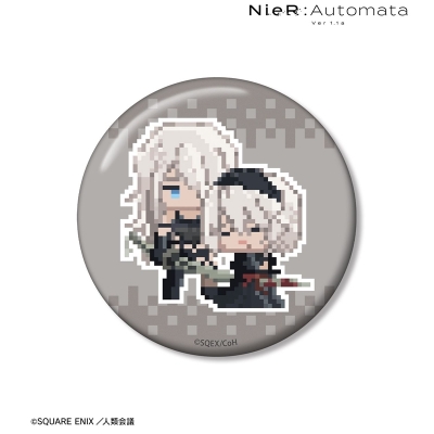 【アルマビアンカ】アニメ「NieR：Automata Ver1.1a」 2B/A2 DOT DOT 100mm缶バッジ