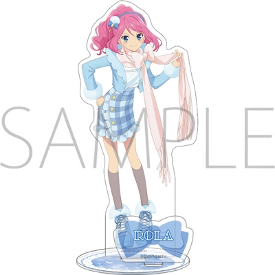 【ムービック】アイカツスターズ！ アクリルスタンド/桜庭ローラ Winter Boa Style ver.