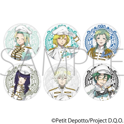 【ムービック】グノーシア グリッターキャラバッジコレクション 1BOX入数：6