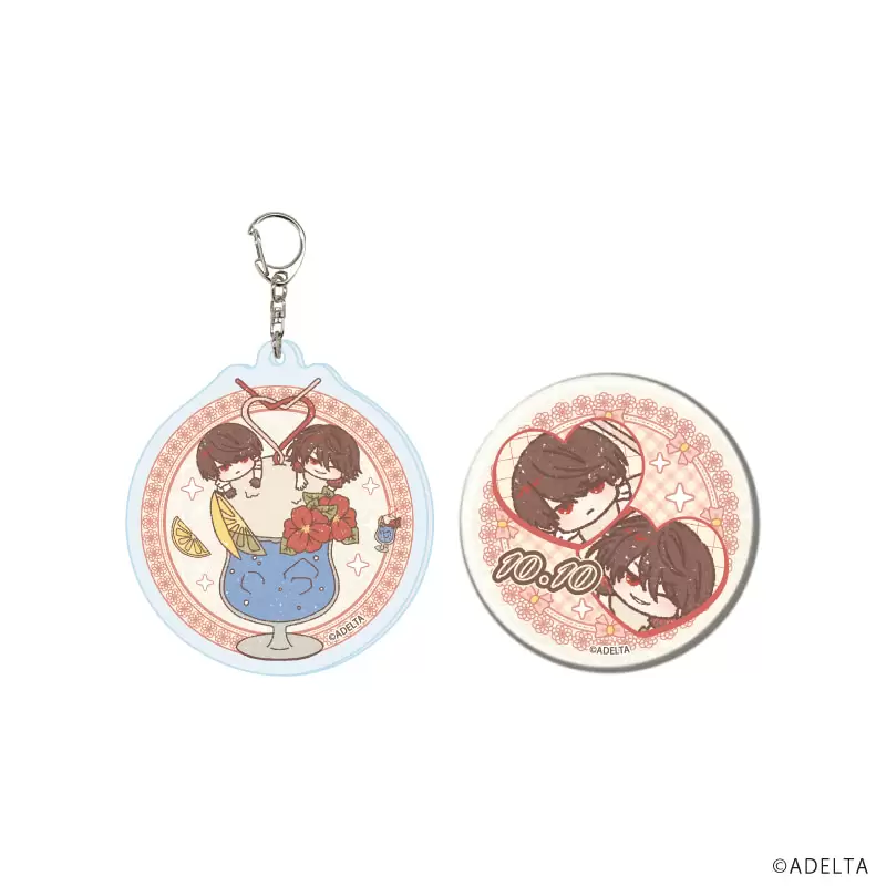 【A3】アクリルキーホルダー＆缶バッジセット「大穢」04/大崎×静馬 2026(グラフアートイラスト)
