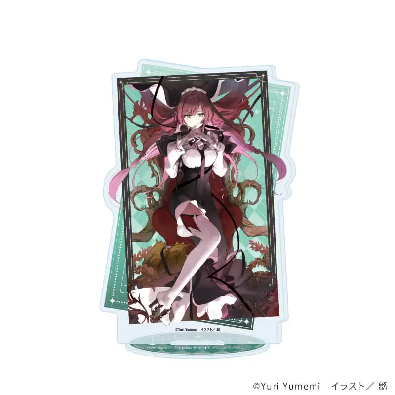 【A3】アクリルスタンド「魔女に首輪は付けられない」02/カトリーヌ(公式イラスト)