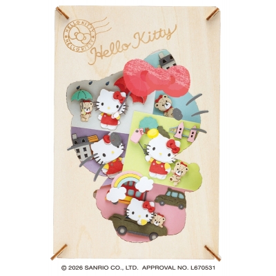 【エンスカイ】ペーパーシアター -ウッドスタイル- PT-WL38 Hello Kitty