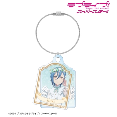 【アルマビアンカ】ラブライブ！スーパースター！！ 描き下ろし 若菜四季 天使ver. 2連ワイヤーアクリルキーホルダー