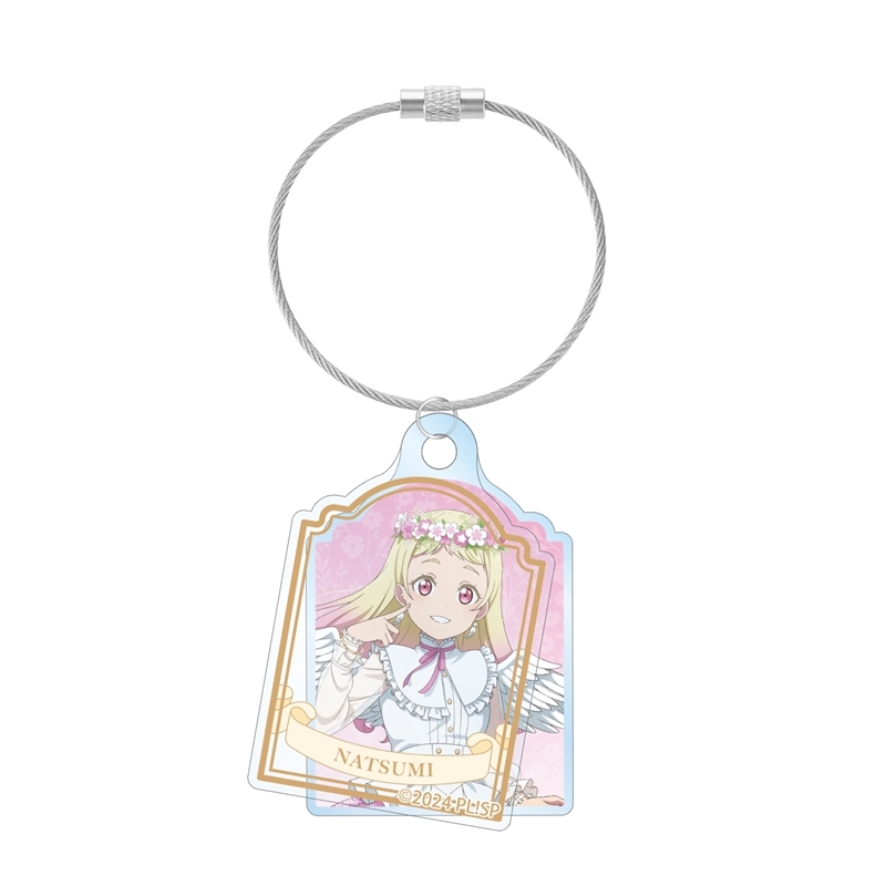 【アルマビアンカ】ラブライブ！スーパースター！！ 描き下ろし 鬼塚夏美 天使ver. 2連ワイヤーアクリルキーホルダー