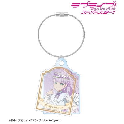 【アルマビアンカ】ラブライブ！スーパースター！！ 描き下ろし ウィーン・マルガレーテ 天使ver. 2連ワイヤーアクリルキーホルダー