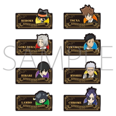 【ムービック】家庭教師ヒットマン REBORN！ お名前バッジコレクション/A 1BOX入数：8